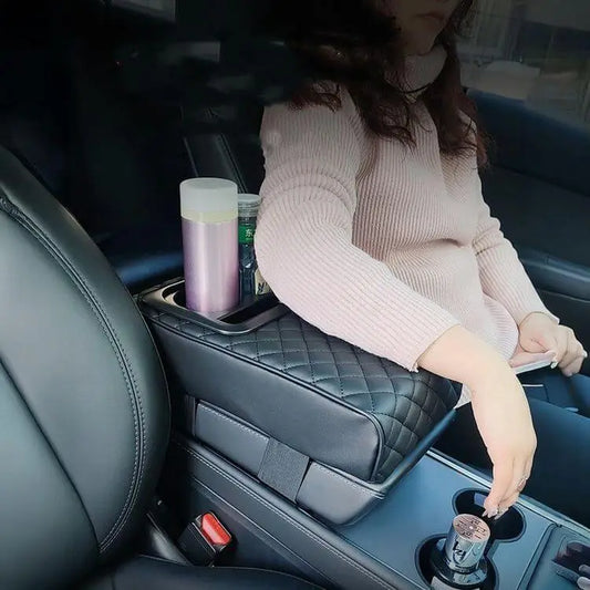 ✨ مسند ذراع السيارة 🚗 لتنضيم سيارتك + فخامة + راحة